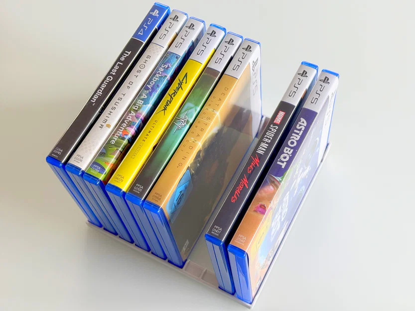 Giá đỡ hộp PS4/PS5 đơn giản (bản đặt dọc) 10x | 12x | 14x - Image 1