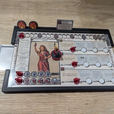 Cthulhu: Death May Die - Khay giữ tờ nhân vật (Character sheet holder)