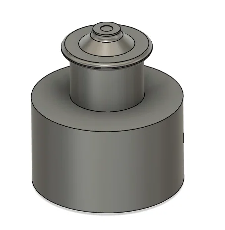 Nắp bình nước cơ chế đẩy - kéo (Pull Push Bottle Cap) in 3D - Image 2