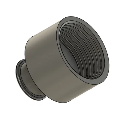 Nắp bình nước cơ chế đẩy - kéo (Pull Push Bottle Cap) in 3D