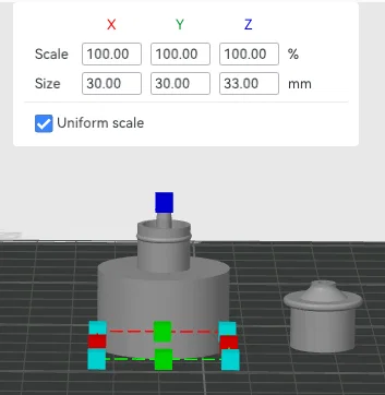 Nắp bình nước cơ chế đẩy - kéo (Pull Push Bottle Cap) in 3D - Image 4