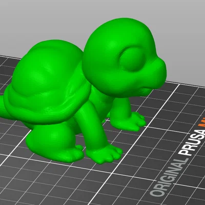 Mô hình chú rùa con ngồi đáng yêu trang trí bàn làm việc