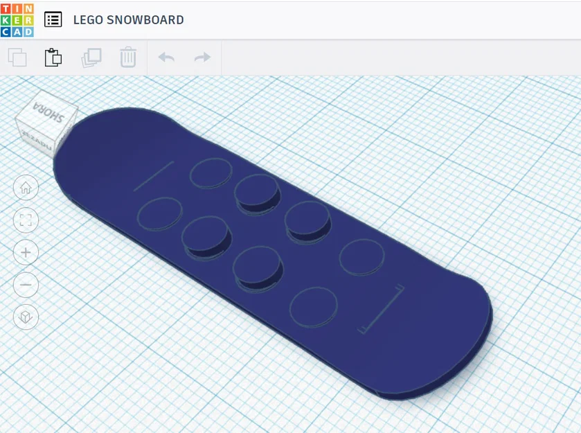 Mô hình ván trượt LEGO Snowboard tự in 3D độc đáo - Image 2
