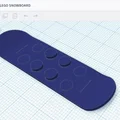 Mô hình ván trượt LEGO Snowboard tự in 3D độc đáo - Thumbnail 2