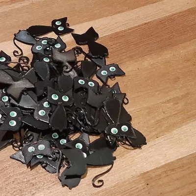 Cat Cat Cat Cat Cat – Mèo 2D dễ in (bản móc khóa)