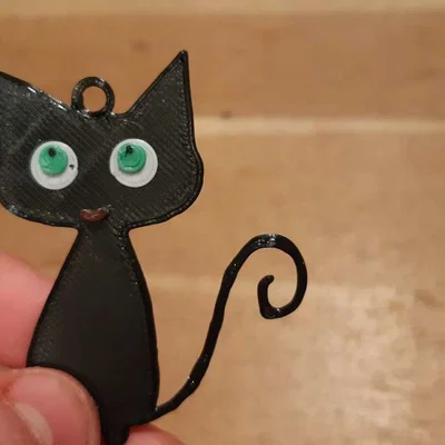 Cat Cat Cat Cat Cat – Mèo 2D dễ in (bản móc khóa)