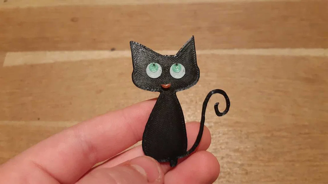 Cat Cat Cat Cat Cat – Mèo 2D dễ in (bản móc khóa) - Image 8