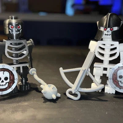 Skeleton Warrior Brick MegaFigures (Tỉ lệ 5:1)