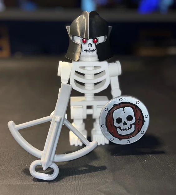 Skeleton Warrior Brick MegaFigures (Tỉ lệ 5:1) - Image 2