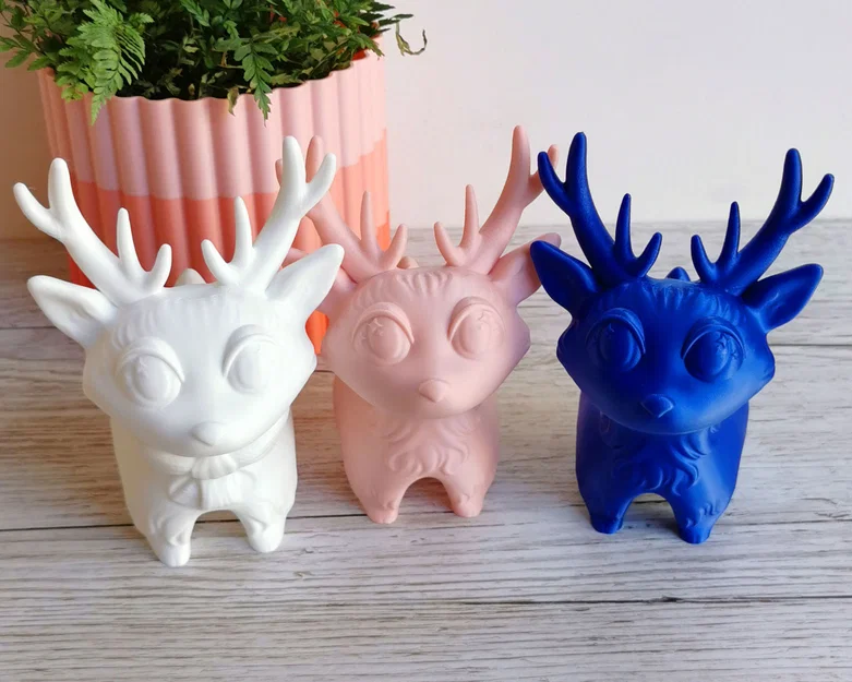 Cerf mignon - Cute deer (Hươu siêu dễ thương) - Image 1