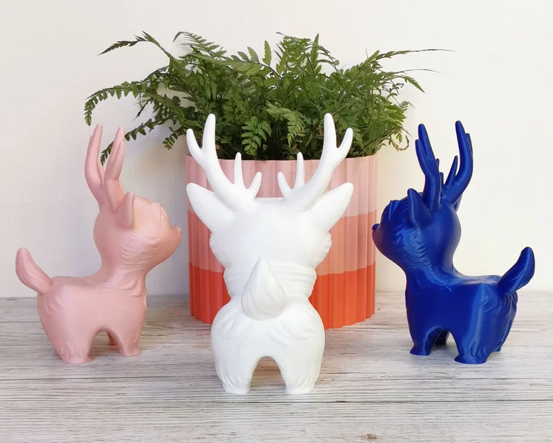 Cerf mignon - Cute deer (Hươu siêu dễ thương) - Image 3