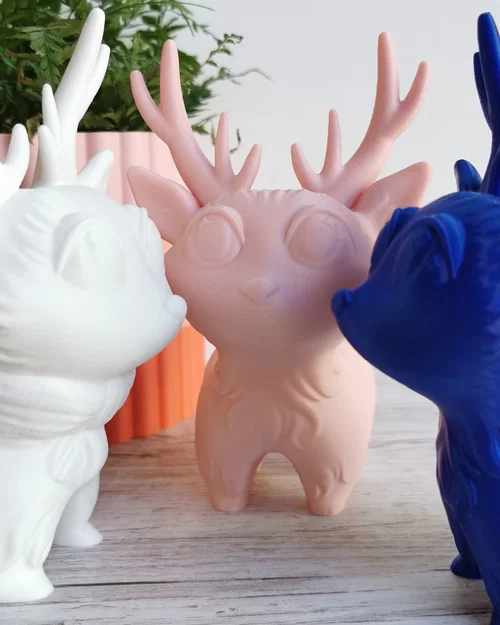 Cerf mignon - Cute deer (Hươu siêu dễ thương) - Image 4