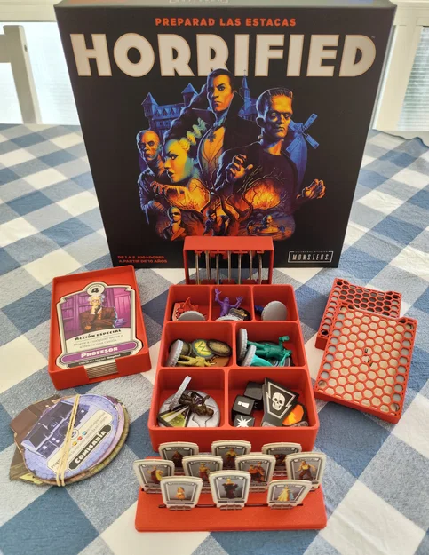 Horrified INSERT - Insert sắp xếp bộ chơi Horrified - Image 2