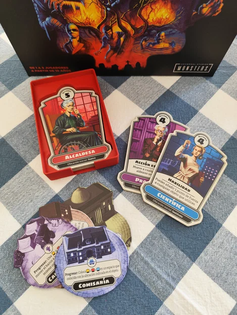 Horrified INSERT - Insert sắp xếp bộ chơi Horrified - Image 6