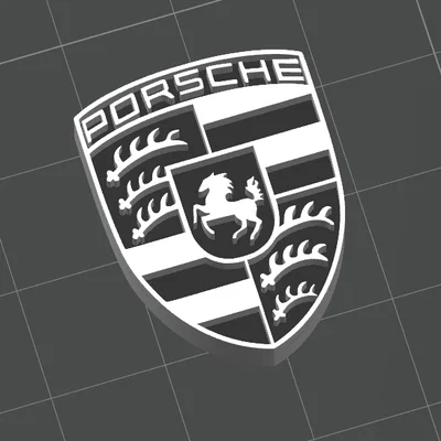 Phụ kiện trang trí dép Crocs logo Porsche siêu nét