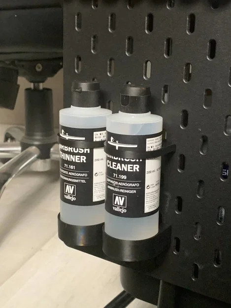 Kệ/Holder chai Vallejo 200ml cho IKEA Skadis - Image 1