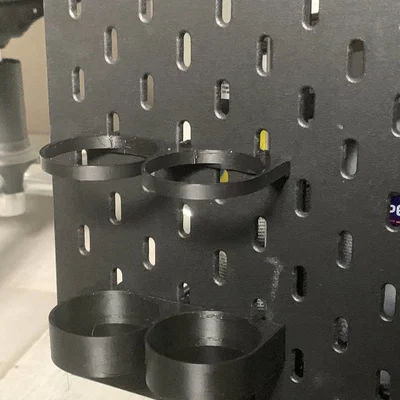 Kệ/Holder chai Vallejo 200ml cho IKEA Skadis