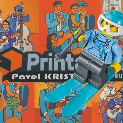 Ván trượt LEGO (LEGO SKI) - Phụ kiện tự in 3D cho nhân vật minifigure