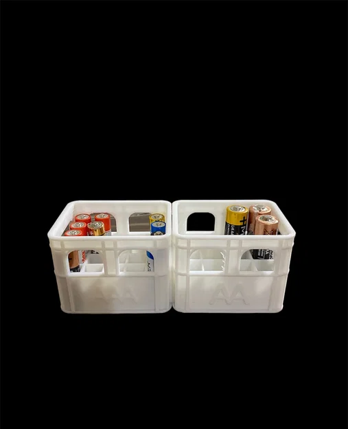 Khay Đựng Pin AAA và AA Thiết Kế Thùng Bia Mini Độc Đáo - Image 1