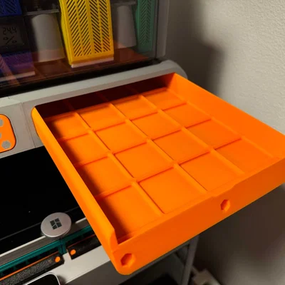 AMS Riser V2 Drawer Base + Gridfinity (Remix)