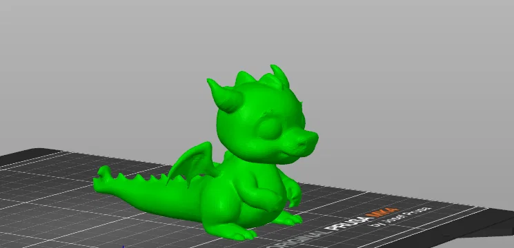 Mô hình 3D rồng con dễ thương (Cute Baby Dragon) để bàn - Image 2