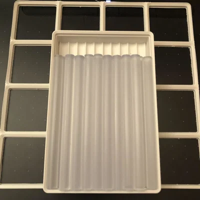 Khay Đựng Keo Nến Mini Chuẩn Hệ Gridfinity Gọn Gàng Tiện Dụng