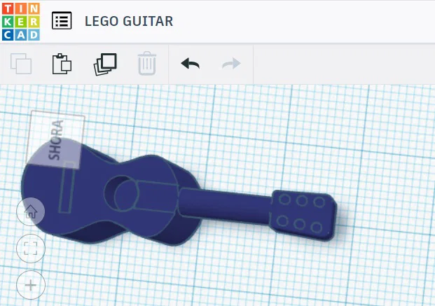 Mô hình đàn Guitar cho LEGO Minifigure - In 3D siêu chất - Image 2