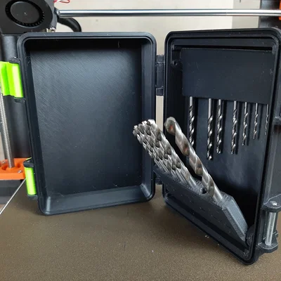 Hộp sắp xếp mũi khoan (Drill Organizer Box)