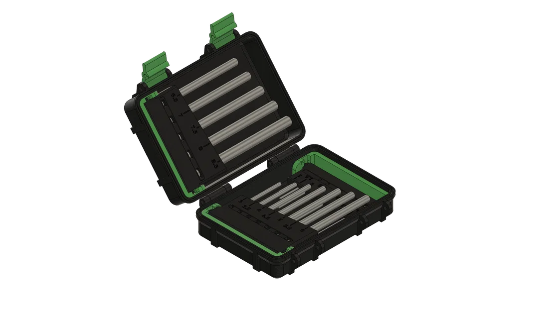 Hộp sắp xếp mũi khoan (Drill Organizer Box) - Image 3