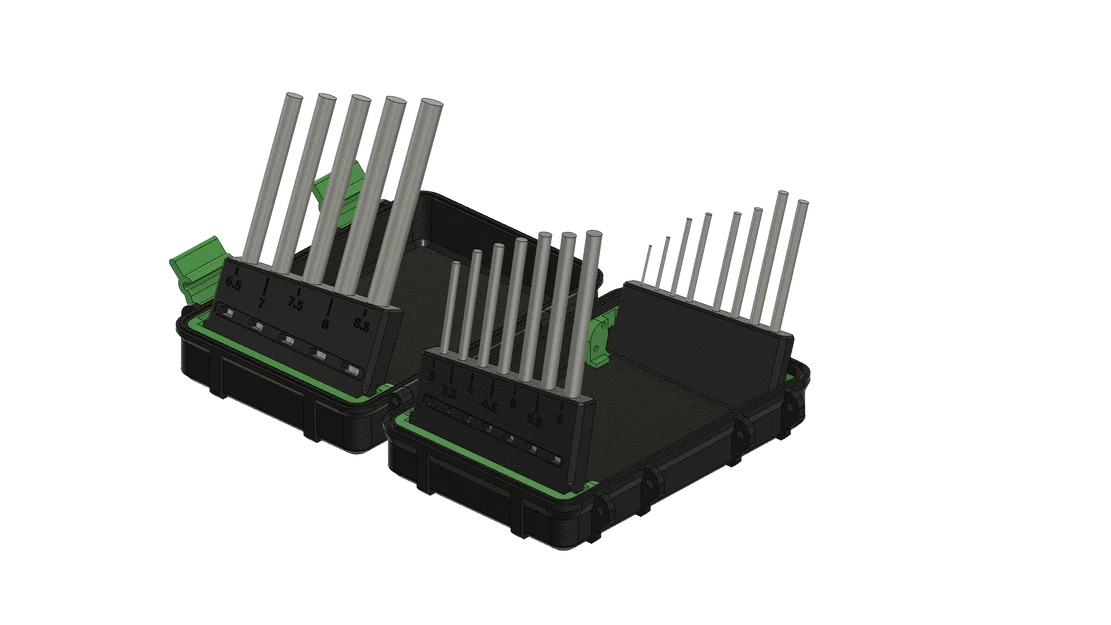 Hộp sắp xếp mũi khoan (Drill Organizer Box) - Image 4