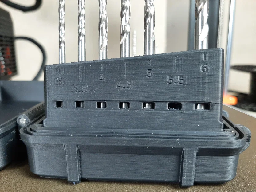 Hộp sắp xếp mũi khoan (Drill Organizer Box) - Image 10