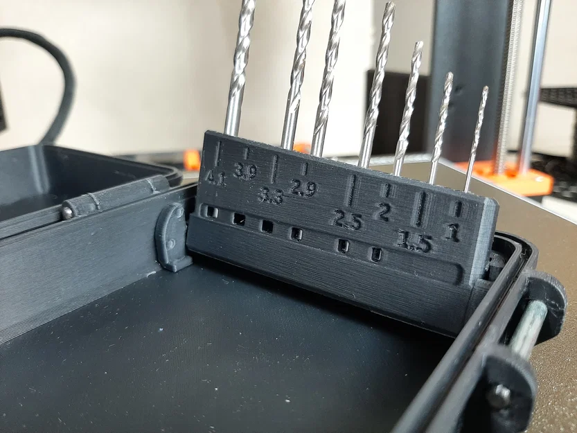 Hộp sắp xếp mũi khoan (Drill Organizer Box) - Image 11