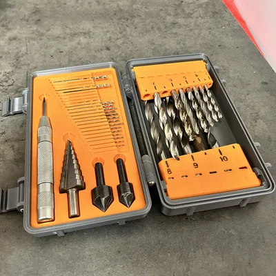 Hộp đựng mũi khoan Rugged Drill Organiser 0.5–10.5 mm