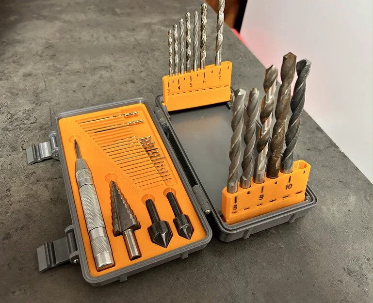 Hộp đựng mũi khoan Rugged Drill Organiser 0.5–10.5 mm - Image 3