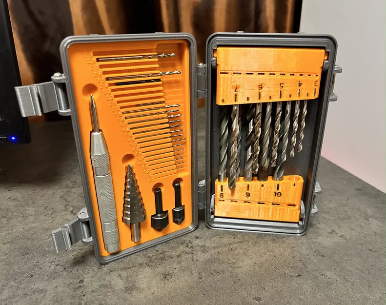 Hộp đựng mũi khoan Rugged Drill Organiser 0.5–10.5 mm - Image 4