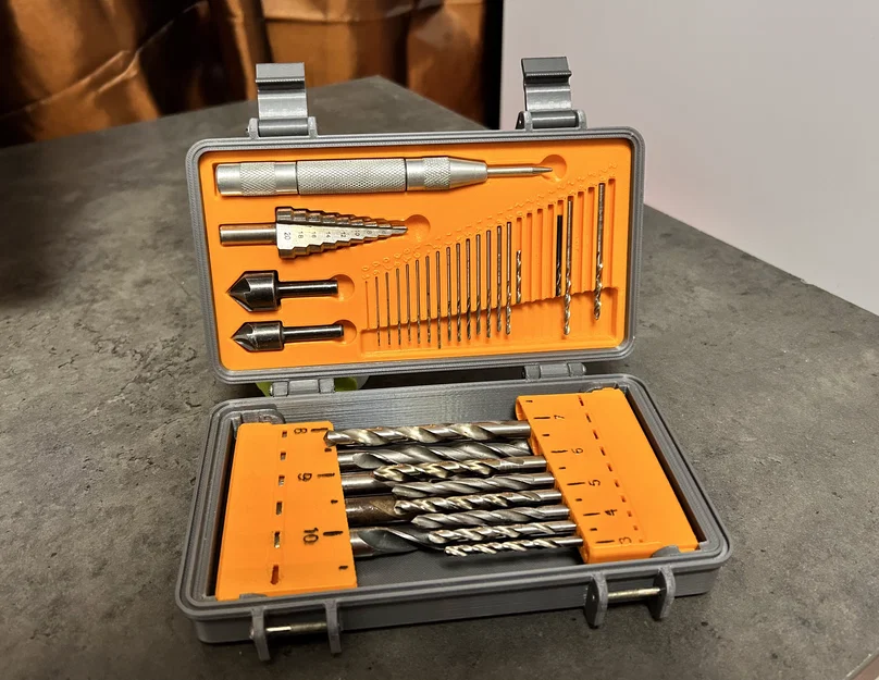 Hộp đựng mũi khoan Rugged Drill Organiser 0.5–10.5 mm - Image 5