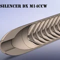 Ống giảm thanh Air Gun Silencer DX M14ccw - Thumbnail 2