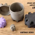 Hộp trụ kiểu vault khóa vặn xoay (twist lock) - Thumbnail 1