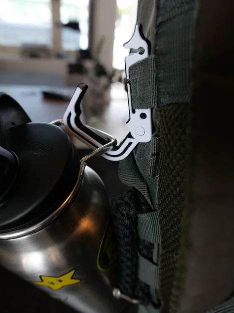 QuickLoc Carabiner & Hook System V2 (print-in-place + MOLLE compatible) - Image 7