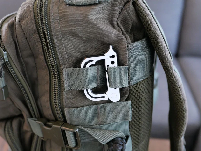QuickLoc Carabiner & Hook System V2 (print-in-place + MOLLE compatible) - Image 10