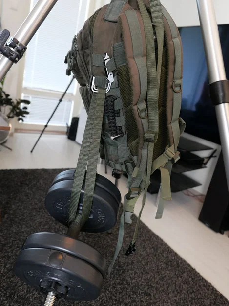 QuickLoc Carabiner & Hook System V2 (print-in-place + MOLLE compatible) - Image 11