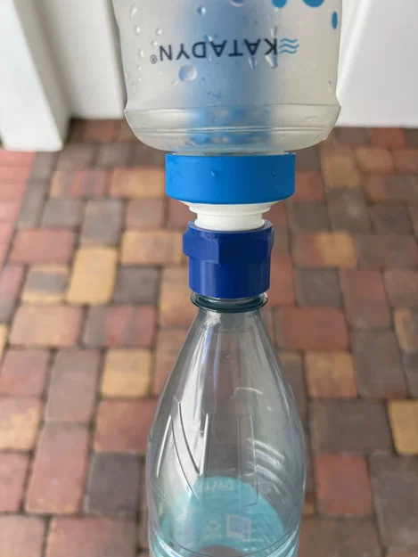 Đầu nối (Coupler/Adapter) BeFree / Sawyer Squeeze Filter sang chai nước 28mm - Image 3