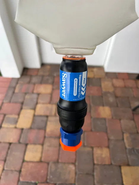 Đầu nối (Coupler/Adapter) BeFree / Sawyer Squeeze Filter sang chai nước 28mm - Image 6