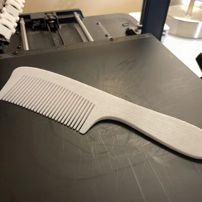 Lược chải tóc thông minh - Mô hình in 3D đơn giản, hữu ích