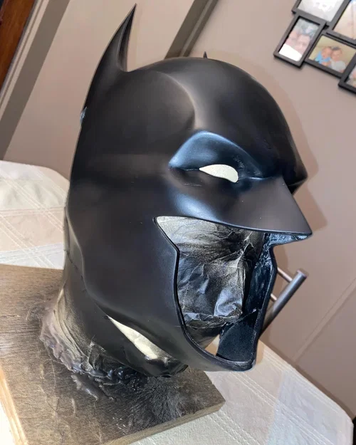 Mô hình mặt nạ Batman Arkham Origins (Cowl) in 3D sắc nét - Image 3