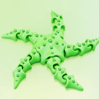 Mô hình sao biển Cute Flexi Starfish chuyển động linh hoạt