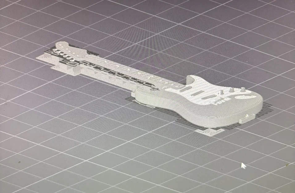 Mô hình đàn Fender Stratocaster mini dành cho Dummy 13 - Image 5