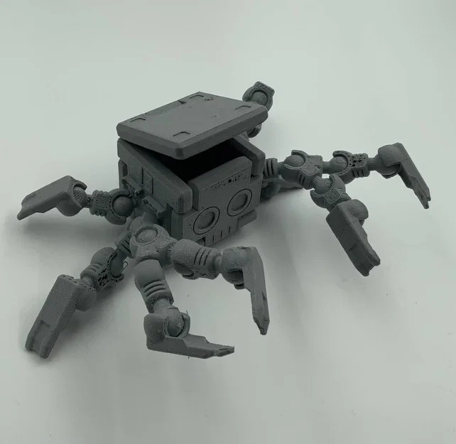 Mô hình robot Little Cube Guy - Cải tiến khớp nối linh hoạt - Image 1