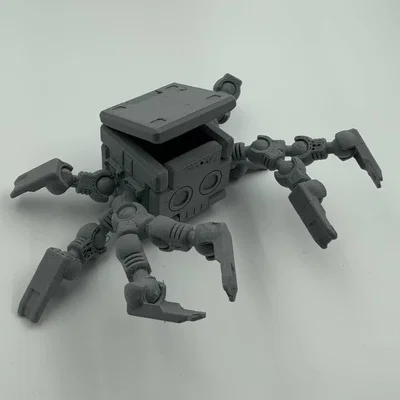 Mô hình robot Little Cube Guy - Cải tiến khớp nối linh hoạt