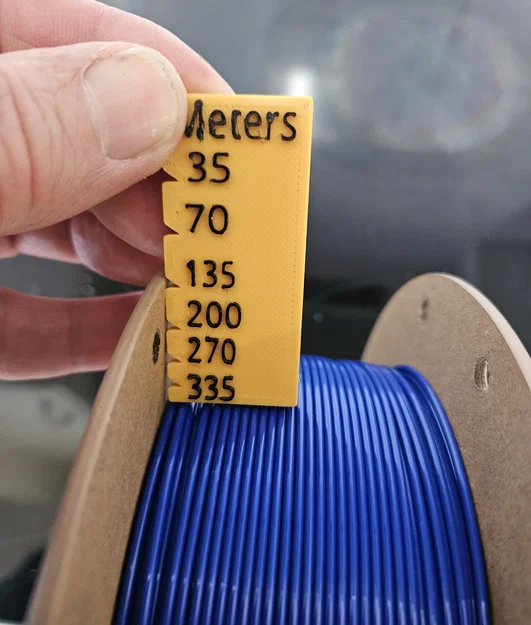 Thước đo nhựa thừa trên cuộn Filament - Image 2